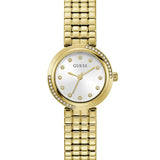 Reloj de mujer Clara GW0930L2 de acero y correa dorada