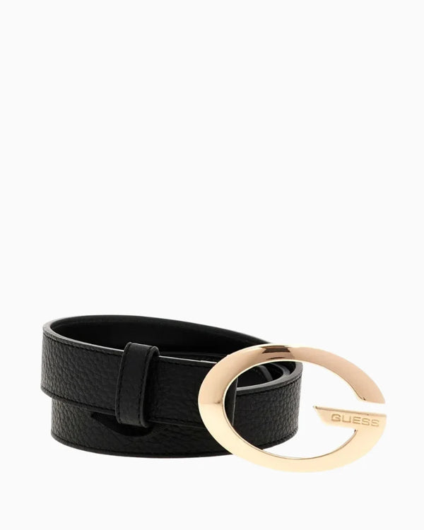 Cinturón GUESS con logo negro BW9606P5430