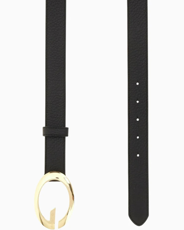 Cinturón GUESS con logo negro BW9606P5430