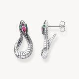 Pendientes Thomas Sabo serpiente plata H2123-342-7