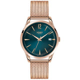 Reloj Henry London unisex Stratford verde azulado HL39-M-0136