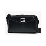 Bolso Bandolera Guess Hombre Siena Flat Bumbag Zip Around Black HMSISSP5114