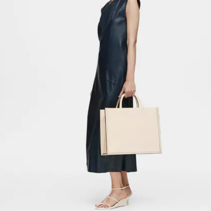 Bolso TOUS Shopper XL Amaya brenda Beige 2002106401
