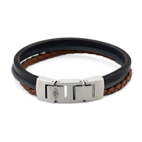 Pulsera Fossil Defender JF02213040 para hombre