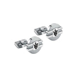 Gemelos Maserati Acero Inoxidable Plateado JM223ATK21