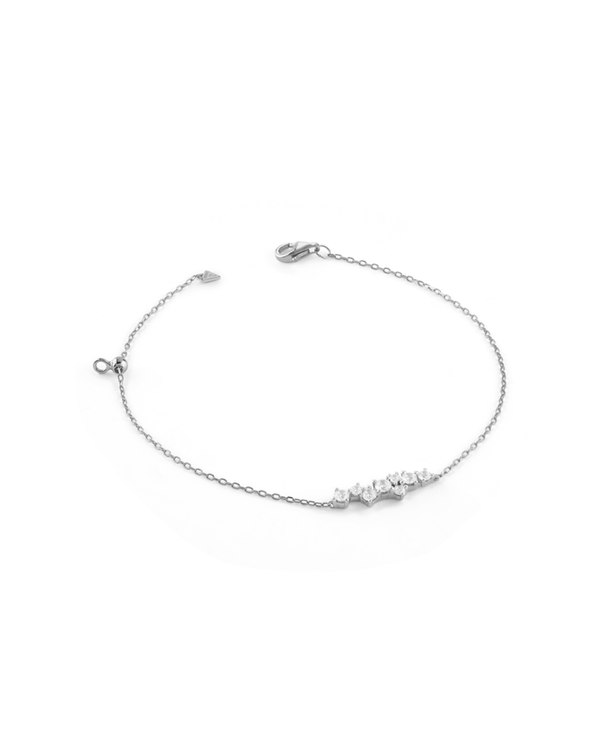 Pulsera JARDIN GUESS joyería de plata JSBB04466JWRHS