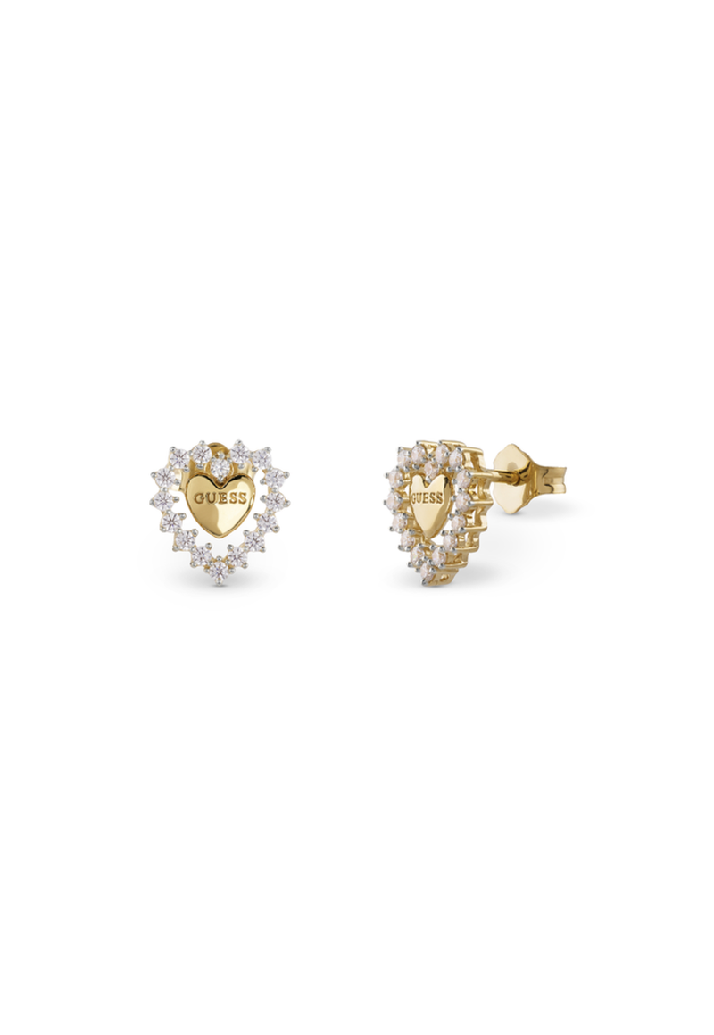 Pendientes Guess Jardin JSBE04455JWYGT de plata