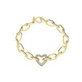 Pulsera Guess Mujer Beloved Acero Dorado JUBB05016JWYGS