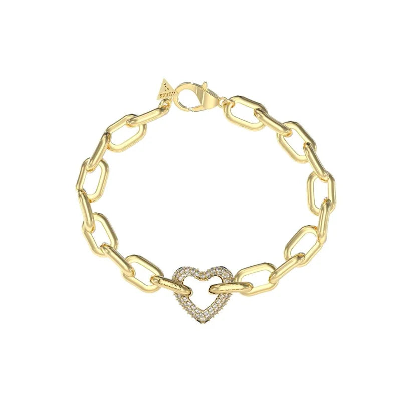 Pulsera Guess Mujer Beloved Acero Dorado JUBB05016JWYGS