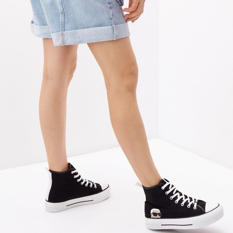 Zapatillas Altas Mujer Negro Karl Lagerfeld KL60450N 900 KAMPUS MAX