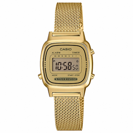 Reloj Casio Mujer LA670WEMY-9EF Dorado Esterilla