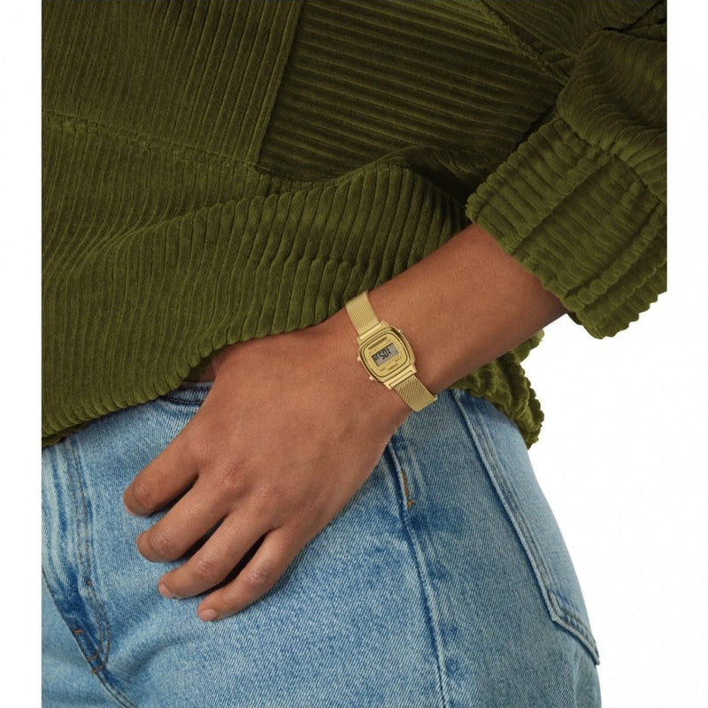 Reloj Casio Mujer LA670WEMY-9EF Dorado Esterilla