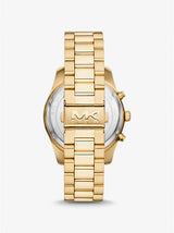 Reloj Lexington oversize en tono dorado MK9153