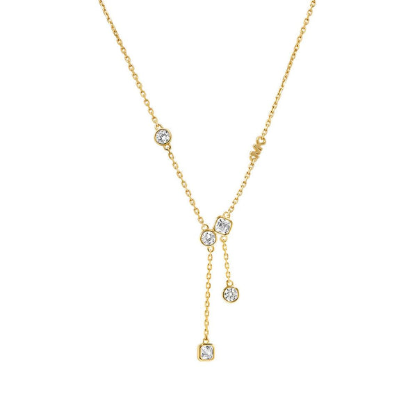 Collar Michael Kors Premium Brilliance Plata 925 Chapado en Oro MKC1769710