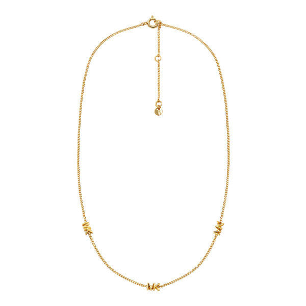 Collar Michael Kors Premium Kors MK 925 Plata bañada en oroMKC1780710