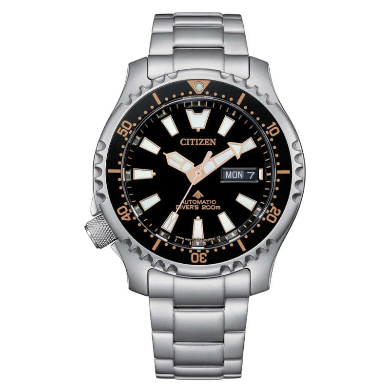 Citizen NY0160-66EE Reloj Hombre Promaster Marine Fugo Day-Date Automático 42mm 20ATM