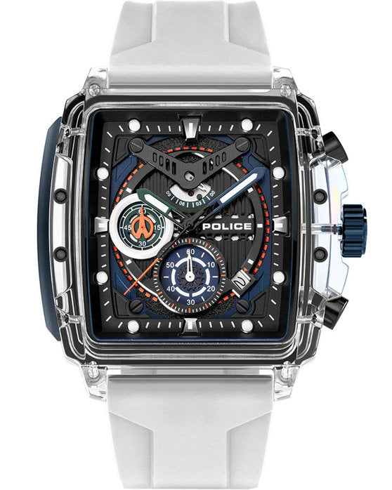 Police Gents Clout Black Dial Box Set Reloj PEWGO0052401