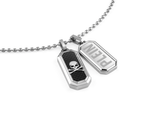 Cadena PHILIPP PLEIN JEWELL PJ0AA13NU PLEIN DOUBLE TAG