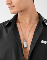 Cadena PHILIPP PLEIN JEWELL PJ0AA13NU PLEIN DOUBLE TAG