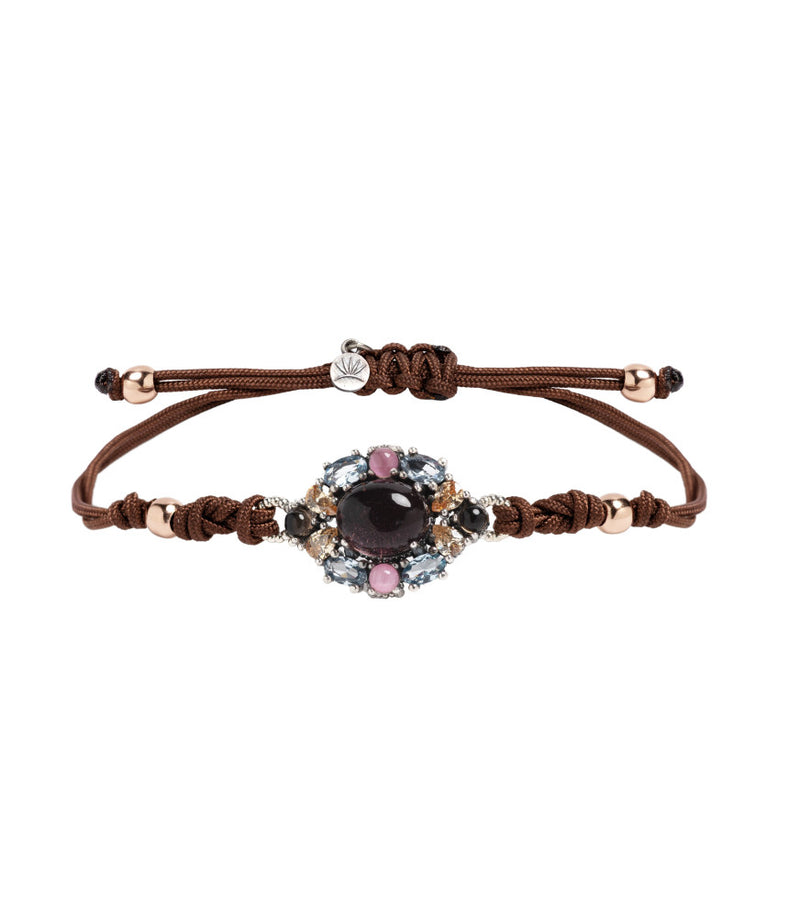 Pulsera Nathalie Miroir en plata rosa de Sunfield PU065551/26