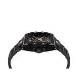 Reloj de hombre Skeleton PWJFA0725 Automático de aceo negro