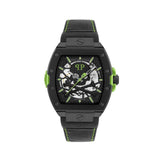 Reloj Philipp Plein Hombre PWJFA1426  Piel Negra Acero Automático