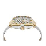 Reloj Philipp Plein The Skeleton Blanco y Dorado Automático Hombre PWJHA0326
