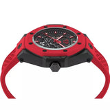 Reloj Philipp Plein PWPFA0524 B2 automático de correa de silicona Skeleton Royal Red para hombre de 46 mm