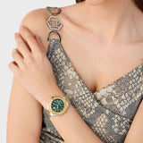 Reloj Philipp Plein Mujer PWPOA0724 B2 Acero Bicolor Dorado Analógico