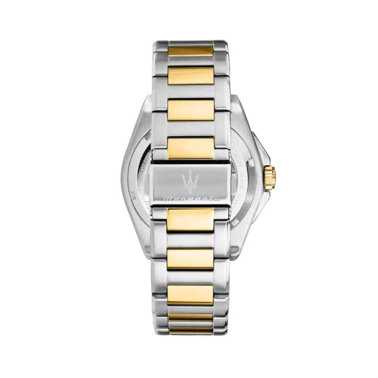 Reloj Automático Maserati Velocitá, PVD Oro, Negro, 41 mm, R8823152001