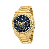 Reloj de hombre Maseratti R8873652002 de acero y correa dorada
