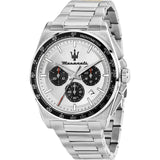 Reloj de hombre Maserati R8873652006 de acero y correa plateada