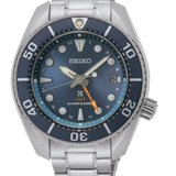 Reloj Seiko SFK001J1 Prospex Sumo Solar GMT esfera azul b2