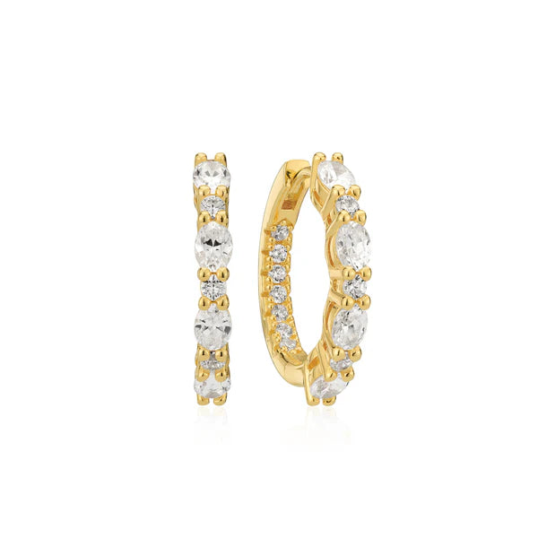 Pendientes Ellera Ovale SJ-E2413-CZ-YG