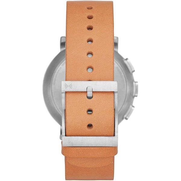 Reloj Smartwatch híbrido Skagen titanio y cuero bronceado SKT1104