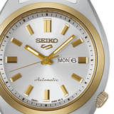 Reloj Seiko SRE024K1 5 Sports SNXS 32mm Brazalete Bicolor b2