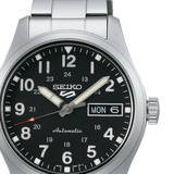 Reloj Seiko SRPJ81K1 5 Sports Field Sports Style 36mm negro b2