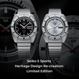 Reloj Seiko SRPL03K1 5 Sports SKX Series esf plata Ed Lim