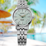 Reloj Seiko SRPL63J1 Presage Cocktail Autom 4R35 esf verde b2