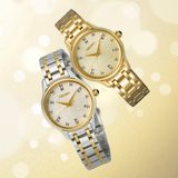 Reloj Seiko SRZ550P1 Ladies Cuarzo 3 agujas 12 diamantes b2