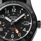 Reloj Seiko SSK025K1 5 Sports Field estilo urbano GMT negro b2