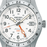 Reloj Seiko SSK059K1 5 Sports Field GMT Esfera Blanca b2