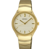 Reloj Seiko SUR552P1 Ladies Cuarzo 3 agujas IP dorado B2