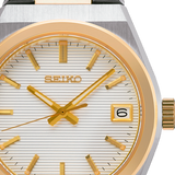 Reloj Seiko SUR578P1 Neo Classic Essentials esf blanca/dorado b2