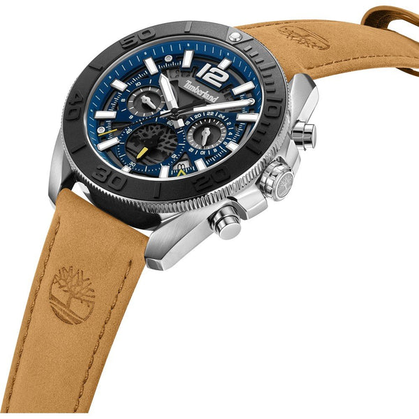 Reloj TDWGF0041701 Marshfield Timberland con la esfera con detalles en azul y negro.