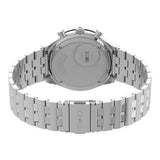 Reloj Timex Q diver inspirado en crono (40 mm) con esfera negra y brazalete de acero inoxidable TW2V42600