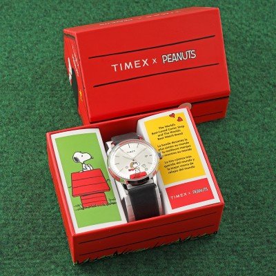 Reloj Timex Marlin Automático x Peanuts Snoopy Flying Ace 40 mm  TW2W49600