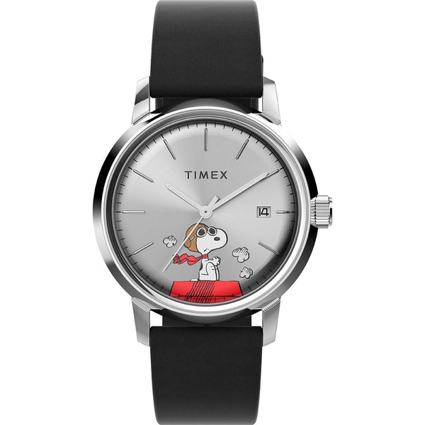 Reloj Timex Marlin Automático x Peanuts Snoopy Flying Ace 40 mm  TW2W49600