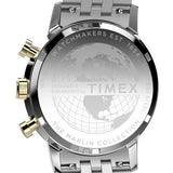Reloj Timex Hombre TW2W60200 Acero Bicolor Dorado Marlin
