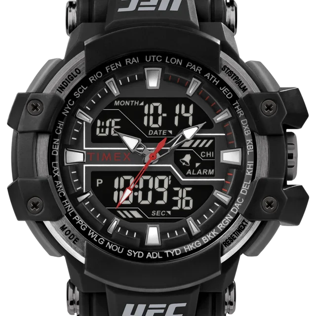 Reloj TIMEX UFC Combat 53mm con correa de resina TW5M51800